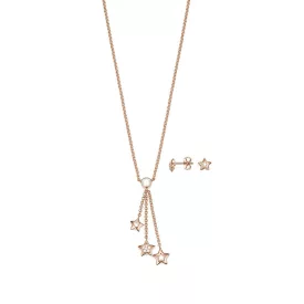   Esprit Női Lánc Ékszer szett JW52884 ezüst rosegold cirkónia Stern ESSE01033C400