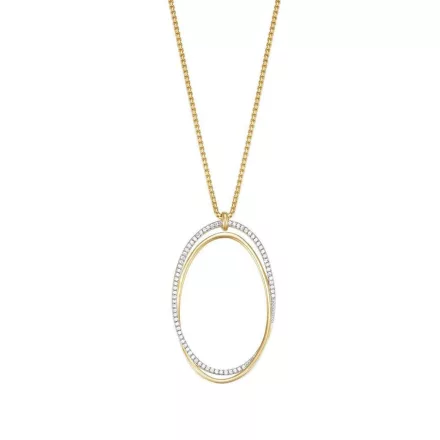 Esprit Collection Női Lánc nyaklánc ezüst arany cirkónia Antheia ELNL93128B800
