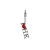 Esprit nyaklánc kiegészítő Charms ezüst HK Love ESCH90904A000