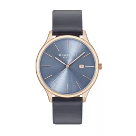 Kenneth Cole új York férfi óra karóra bőr KC15096002