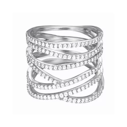 Esprit Női gyűrű ezüst JW50141 cirkónia ESRG92533A 54 (17.2 mm Ø)