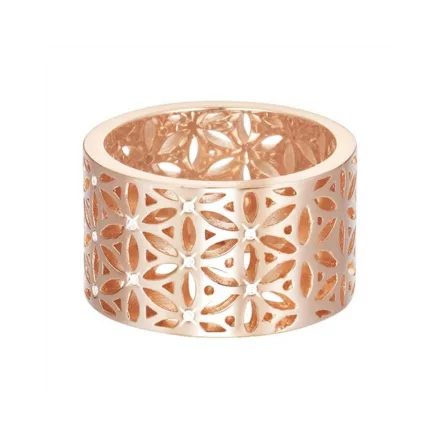 Esprit Női gyűrű nemesacél rosegold JW50220 cirkónia ESRG02754C1 57 (18.1 mm Ø)