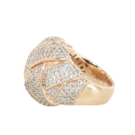   Esprit Női gyűrű nemesacél rosegold Lilaia cirkónia ESRG02291C1 54 (17.2 mm Ø)