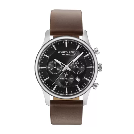 Kenneth Cole új York férfi óra karóra bőr KC15106002