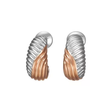 Joop Női fülbevaló ékszer nemesacél bicolor Waves JPER10006A000