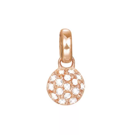 Esprit nyaklánc kiegészítő Charms gyöngy nemesacél rosegold JW50244 cirkónia ESCH01617C000