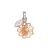 Esprit nyaklánc kiegészítő Charms gyöngy nemesacél rosegold JW50245 cirkónia ESCH01608D000