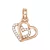Esprit nyaklánc kiegészítő Charms gyöngy nemesacél rosegold JW50247 cirkónia ESCH01568C000