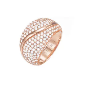   Esprit Női gyűrű Messing rosegold Atropia ESRG02844C1 57 (18.1 mm Ø)