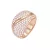 Esprit Női gyűrű Messing rosegold Atropia ESRG02844C1 57 (18.1 mm Ø)