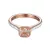 Esprit Női gyűrű nemesacél rosegold cirkónia ESRG92817C1 57 (18.1 mm Ø)