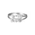 Esprit Női gyűrű Messing jw52882 ezüst LOVE/Herzen ESRG02773A1 57 (18.1 mm Ø)