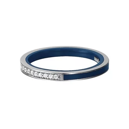 Esprit Női gyűrű ezüst cirkónia kék ESRG91939D1 53 (16.8 mm Ø)