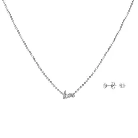   Esprit Női Lánc Ékszer szett JW52882 nemesacél ezüst Love szív ESSE01031A420