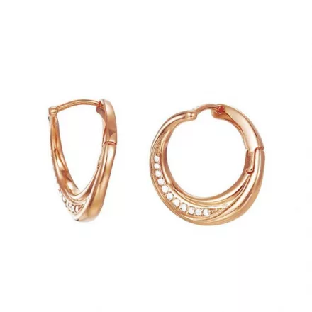 Esprit Női fülbevaló ékszer Creole nemesacél JW50227 rosegold ESCO01923C000