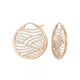   Esprit Női fülbevaló ékszer Creole nemesacél jw50236 rosegold ESCO01965C000