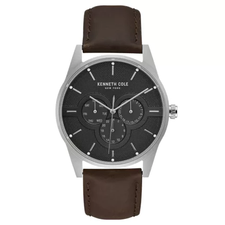 Kenneth Cole új York férfi óra karóra analóg bőr KC15205001