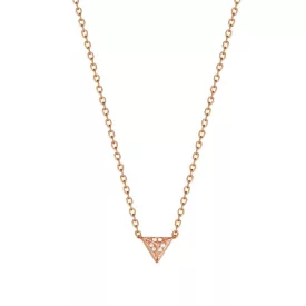   Esprit Női Lánc nyaklánc nemesacél rosegold JW50214 Dreieck ESNL03414C400