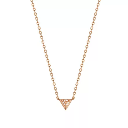 Esprit Női Lánc nyaklánc nemesacél rosegold JW50214 Dreieck ESNL03414C400