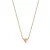 Esprit Női Lánc nyaklánc nemesacél rosegold JW50214 Dreieck ESNL03414C400
