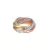 Esprit Női gyűrű Messing ezüst rosegold arany Tricolor Magnifica Trio ESRG02838D180