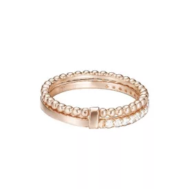   Esprit Női gyűrű ezüst rosegold cirkónia ESRG92786C1 57 (18.1 mm Ø)