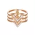 Esprit Női gyűrű nemesacél rosegold JW52894 cirkónia ESRG02611D1 59 (18.8 mm Ø)