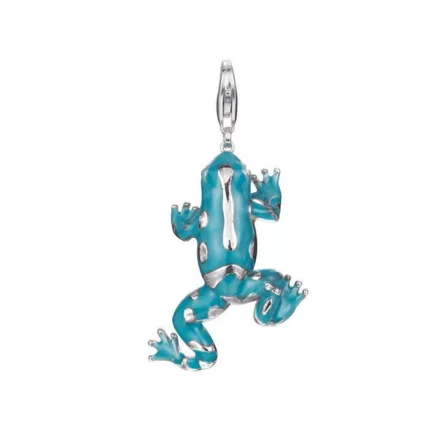 Esprit nyaklánc kiegészítő Charms ezüst béka kék XL ESCH91252A000