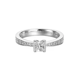   Esprit Női gyűrű ezüst cirkónia Solitaire ESRG91905A1 53 (16.8 mm Ø)