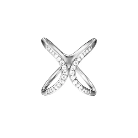 Esprit Női gyűrű nemesacél ezüst JW52886 cirkónia ESRG02782A1 57 (18.1 mm Ø)