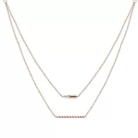   Esprit Női Lánc nyaklánc nemesacél rosegold JW52913 ESNL13485C420