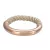 Joop Női karkötő nemesacél rosegold Textil Khaki JPBA00008C580