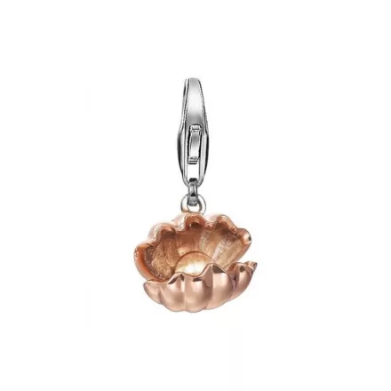 Esprit nyaklánc kiegészítő Charms ezüst rosegold cirkónia Gyöngy kagyló ESCH90895B000