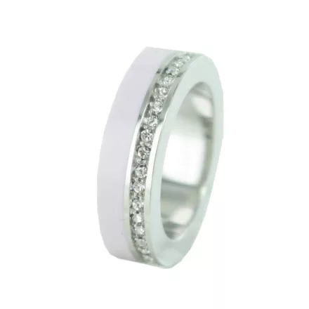 Esprit Női gyűrű nemesacél Marin 68 glam ezüst / rózsaszín ESRG11565I 56 (17.8 mm Ø)