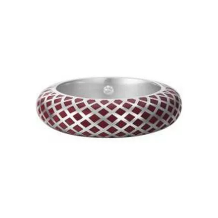 Esprit Női gyűrű ezüst Lattice piros ESRG91919B1 54 (17.2 mm Ø)