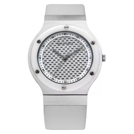 Bering Unisex férfi női óra karóra vékony kerámia - 32538-659 bőr