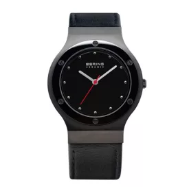  Bering Unisex férfi női óra karóra vékony kerámia - 32538-447 bőr