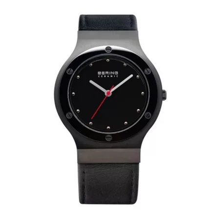 Bering Unisex férfi női óra karóra vékony kerámia - 32538-447 bőr