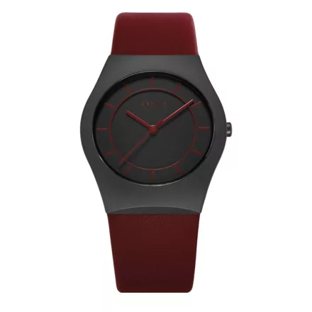 Bering Unisex férfi női óra karóra vékony kerámia - 32035-649 bőr