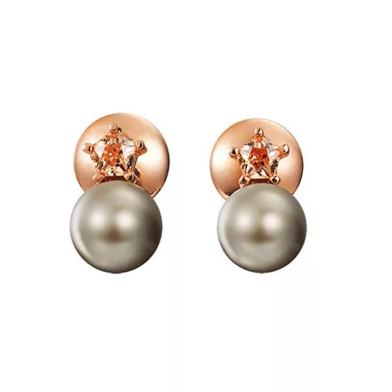 Joop Női fülbevaló ékszer ezüst rosegold cirkónia Gwyneth JPER90234C000