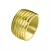 Joop Női gyűrű nemesacél arany csíkok JPRG00001B1 56 (17.8 mm Ø)