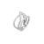 Joop Női gyűrű nemesacél ezüst cirkónia Refined JPRG00796A1 56 (17.8 mm Ø)