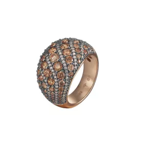   Joop Női gyűrű ezüst rosegold cirkónia EXTREME PAVÈE JPRG90763C 57 (18.1 mm Ø)