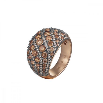 Joop Női gyűrű ezüst rosegold cirkónia EXTREME PAVÈE JPRG90763C 57 (18.1 mm Ø)