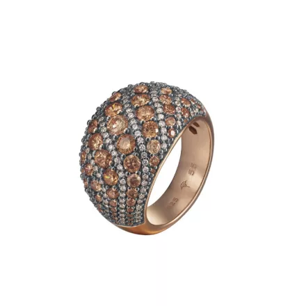 Joop Női gyűrű ezüst rosegold cirkónia EXTREME PAVÈE JPRG90763C 57 (18.1 mm Ø)