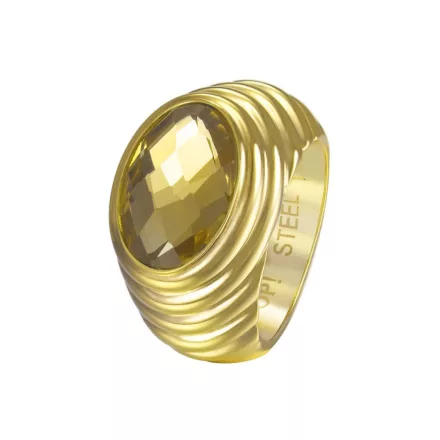 Joop Női gyűrű nemesacél arany SELENA JPRG10624B1 56 (17.8 mm Ø)