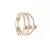Esprit Női gyűrű nemesacél rosegold Gr.18 ESRG02729C180