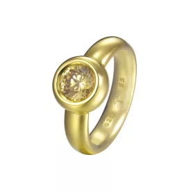   Joop Női gyűrű ezüst arany cirkónia gyapjú JPRG90736B 55 (17.5 mm Ø)