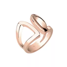   Joop Női gyűrű nemesacél rosegold MODERN alakú JPRG00010C1 57 (18.1 mm Ø)