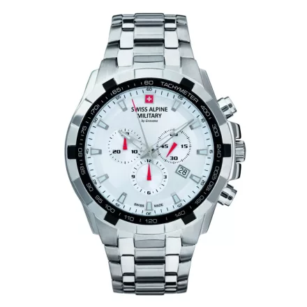 Swiss Alpine Military férfi óra Chrono 7043.9132SAM nemesacél